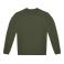 Sudadera sostenible unisex Id.332. Color urban khaki.
