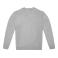 Sudadera sostenible unisex Id.332. Color sport grey.