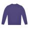 Sudadera sostenible unisex Id.332. Color radiant purple.