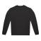 Sudadera sostenible unisex Id.332. Color negro.