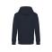 Sudadera con capucha unisex King. Color azul marino.