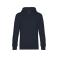 Sudadera con capucha unisex King. Color azul marino.