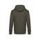 Sudadera con capucha unisex King. Color khaki.