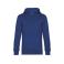 Sudadera con capucha unisex King. Color azul royal.