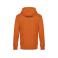 Sudadera con capucha unisex King. Color pure orange.