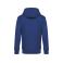 Sudadera con capucha unisex King. Color azul royal.