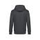 Sudadera con capucha unisex King. Color asphalt.