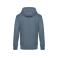 Sudadera con capucha unisex King. Color nordic blue.