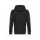 Sudadera con capucha y cremallera unisex King. Color urban black.