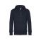 Sudadera con capucha y cremallera unisex King. Color urban navy.
