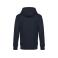 Sudadera con capucha y cremallera unisex King. Color urban navy.