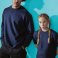 Sudadera sostenible niño ID.332 Kids. .