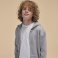 Sudadera con capucha y cremallera sostenible niño ID.334 Kids. .