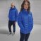 Plumífero con capucha sostenible unisex Reset puffer. .