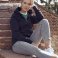 Sudadera capucha y cremallera hombre Harper. .
