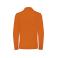 Polo manga larga piqué hombre PUI12. Color naranja.