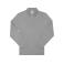 Polo manga larga unisex PU427. Color sport grey.
