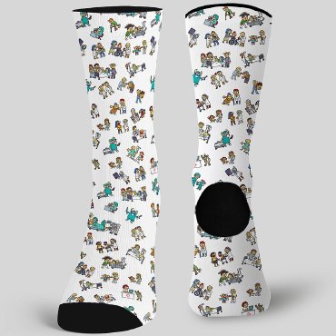 Calcetines estampados