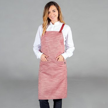 Delantal con peto Sarga Rustica