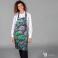 Delantal con peto estampado reciclado Recycled. Color life.