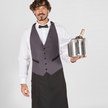 Delantal con chaleco Waiter