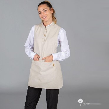Casulla de limpieza orgánica mujer Loneta