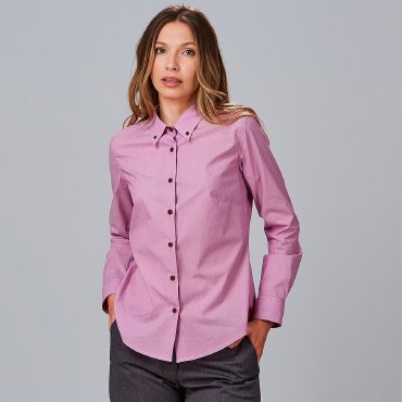 Camisa de rayas manga larga mujer Fabiola