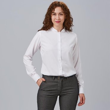 Camisa manga larga elástica mujer Giulia