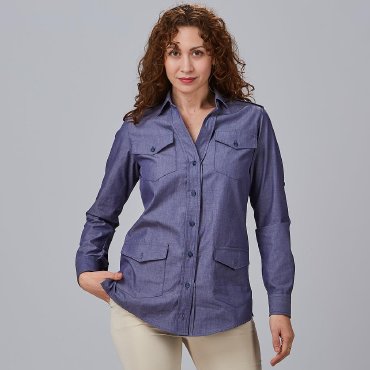 Camisa manga larga roll up mujer Daniela