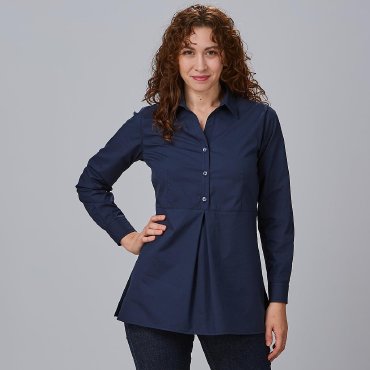 Camisa manga larga roll up mujer Livia