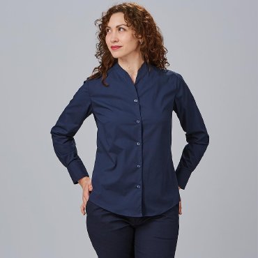 Camisa manga larga elástica mujer Rachele