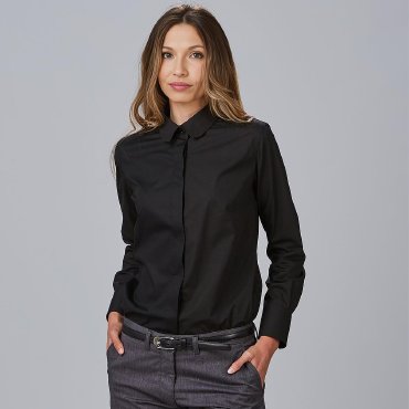 Camisa manga larga elástica mujer Nina