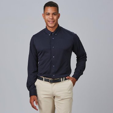 Camisa manga larga slim fit hombre Salvatore