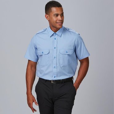 Camisa piloto manga corta unisex Redline