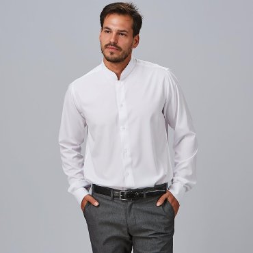 Camisa manga larga slim fit hombre Matteo