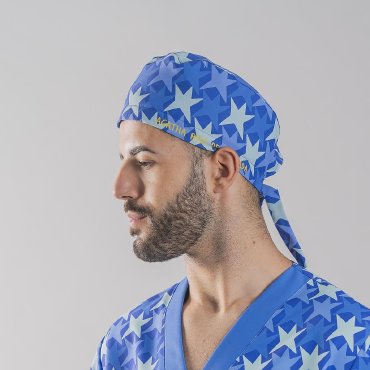 Gorro cirujano estampado Agatha