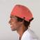 Gorro cirujano Liso. Color coral.