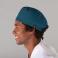 Gorro cirujano Liso. Color verde petroleo.