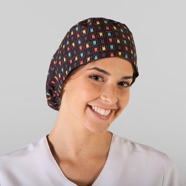 Gorro cirujano estampado