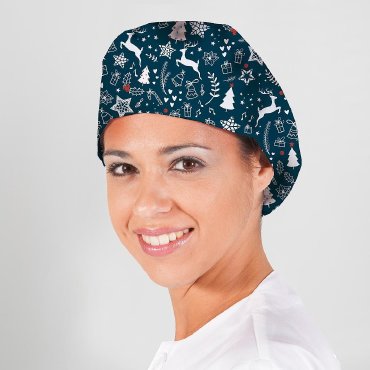 Gorro cirujano estampado