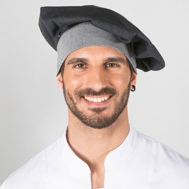Gorro cocina vaquero lavado