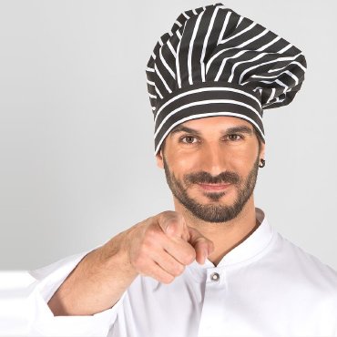 Gorro cocina vaquero lavado