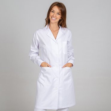 Bata blanca mujer Clasic