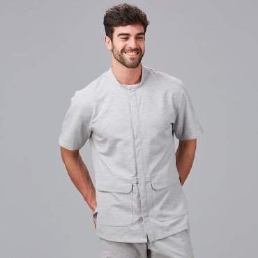 Casaca sanitaria hombre Abedul