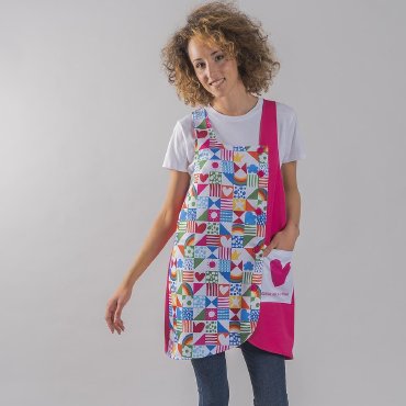 Casulla de maestra estampada mujer Agatha