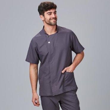 Chaqueta de sala manga corta hombre Milos