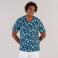 Casaca sanitaria reciclada estampada unisex Eider. Color save.
