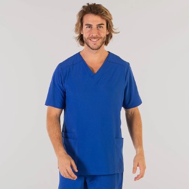 Casaca sanitaria elástica hombre Tadeo