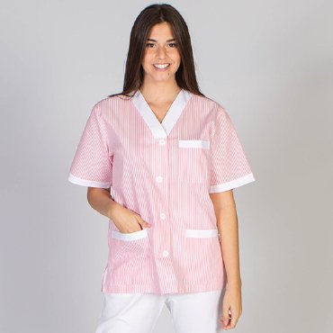Casaca servicio Vichy unisex Pico