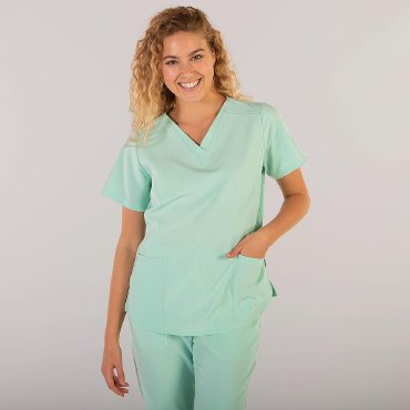 Casaca sanitaria elástica mujer Rosalia